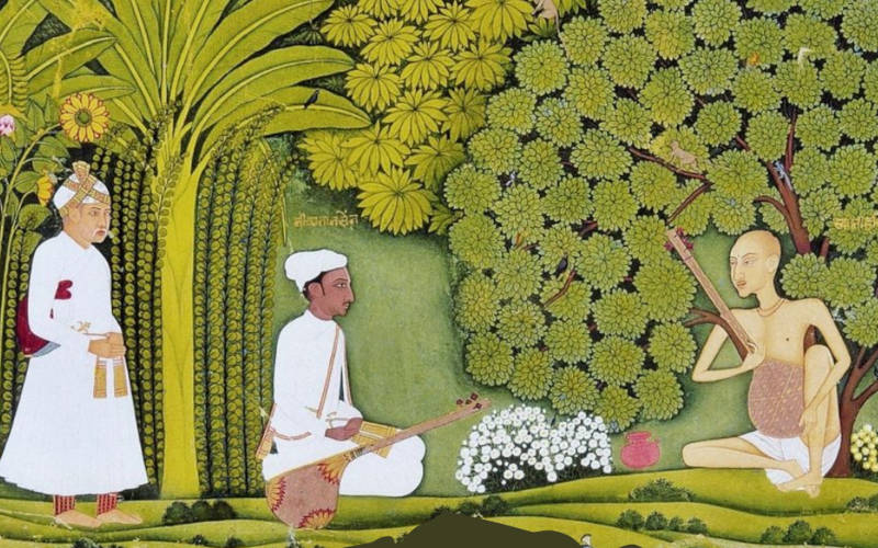 আকবরের দরবারে মিঞা তানসেন