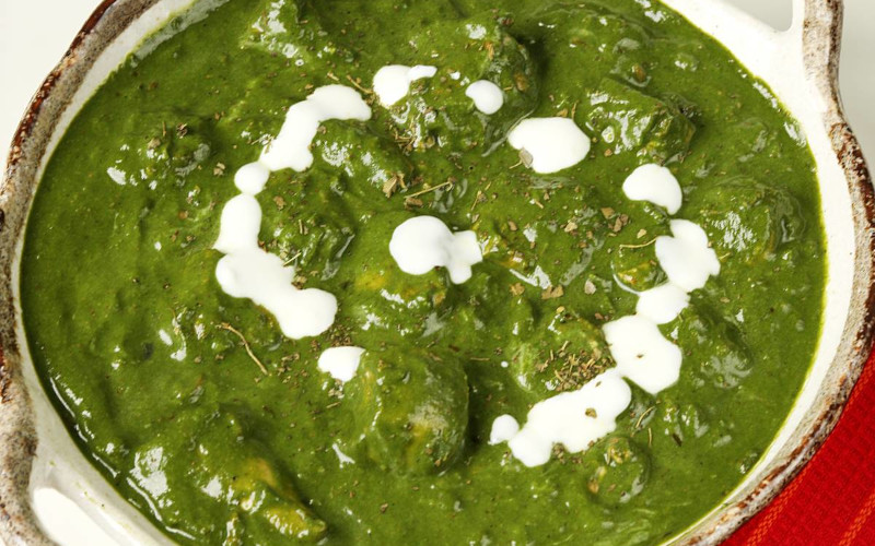 পালং চিকেন