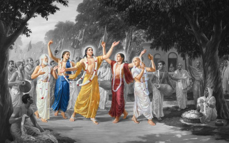 চৈতন্যদেবের আগমন